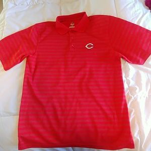 Men's Cincinnati Reds polo shirt L